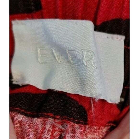 Every Relax Pull On Pants Size L Wide Legs Pockets High Rise Linen/Rayon... - Picture 5 of 12